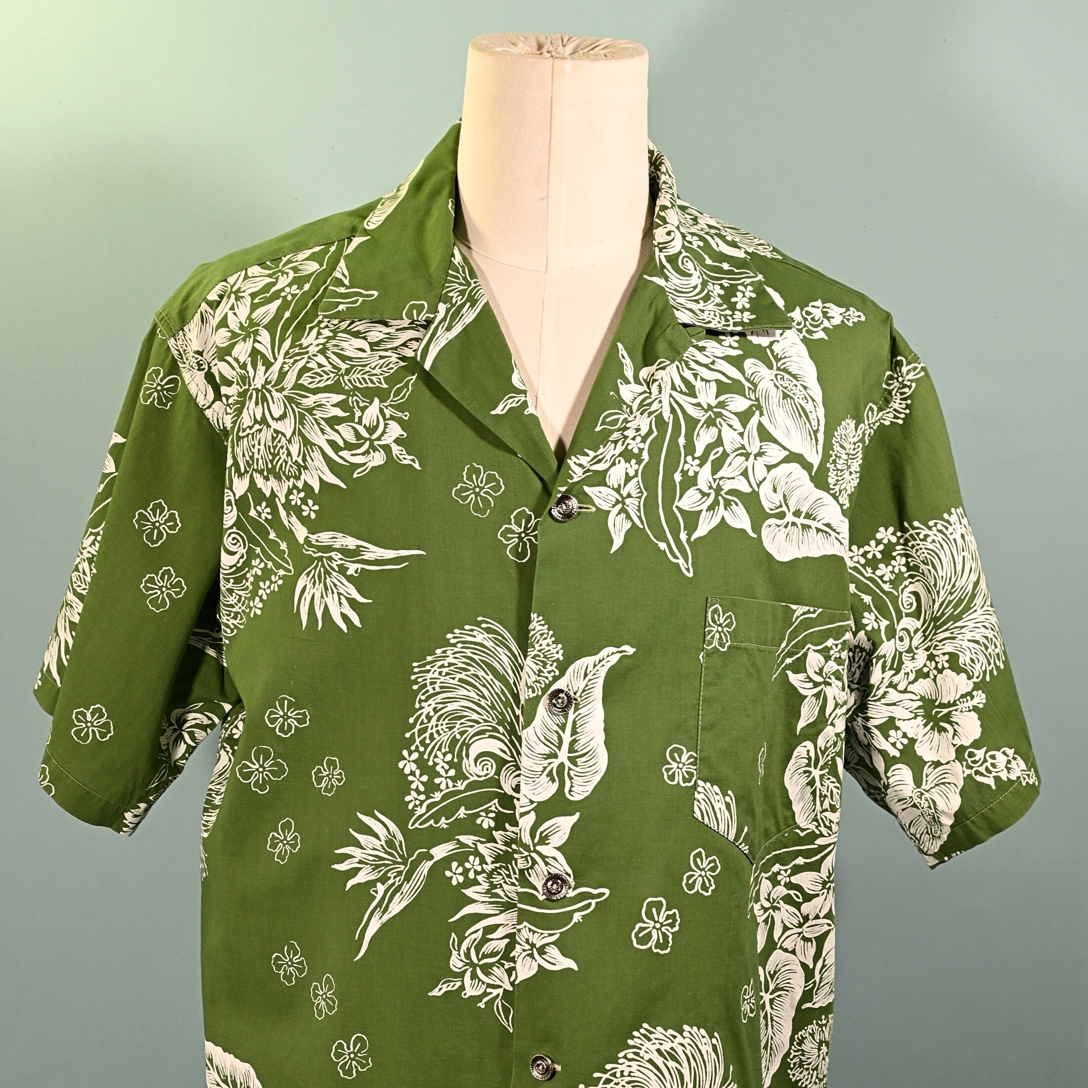 50s〜 Lei-O-Hawaii SPORTSWEAR ヴィンテージ アロハ 50s〜 Lei-O-Hawaii SPORTSWEAR ヴィンテージ アロハ
