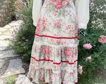 Floral Lace Skirt - Etsy