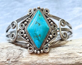 Half-Round WireCuff 1940～Vintage Navajo NAVAJO CUFF 1940's Vintage - Etsy