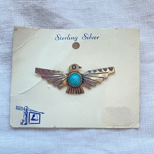 ＊ハットピン＊Bird ハト　アンティーク Vintage Pinz Brooch or Hatpin Brass & Nickle Cloud, Sun