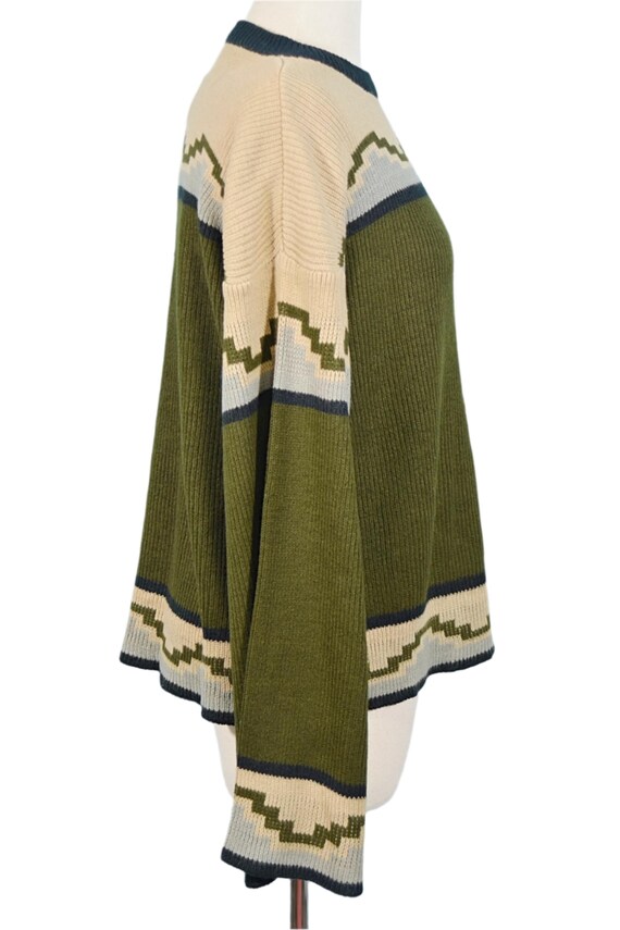 Vintage 60s/70s Southwestern Pullover Sweater - image 5