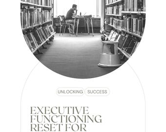 Executive Functioning for College Students