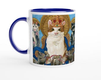 La Adoración de Woody: Taza de cerámica de 325 ml (11 oz) de June Erica Vess