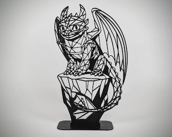 トゥースレスをイメージした線画