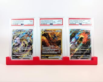 3枚用グレードカードディスプレイスタンド
