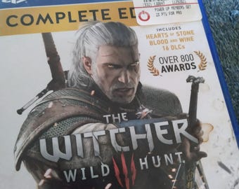 Ps4 the Witcher wild hunt 3 complete edition