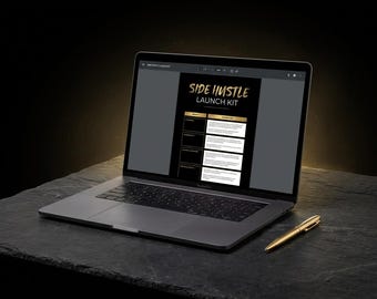 Side Hustle-lanceringskit | 5 bewezen drukte, 30-dagenplan (digitale pdf-gids)