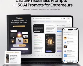 ChatGPT-zakenprompts | 150 AI-prompts voor ondernemers (pdf-download)