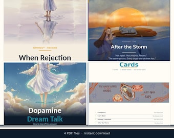 ADHD Emotional Bundle — RSD Guide + After the Storm + Dopamine Dream Talk + Scrumptious Cards | PDF Download