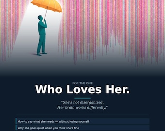ADHD Partner Guide for Men — Loving Her, Understanding ADHD (PDF Download).