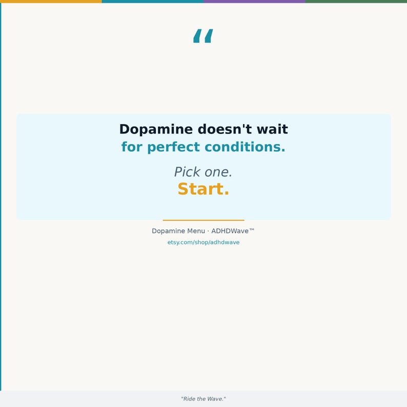 Menu de Dopamina para TDAH – Tabela de Combustível Pessoal (PDF de 4 páginas) imagem 7