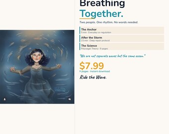 ADHD Breathing Together — Co-Regulation Practice for ADHD Couples | Nervous System Reset | PDF