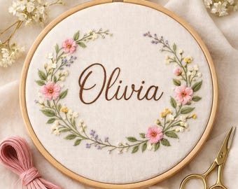 Customizable Embroidery Hoop