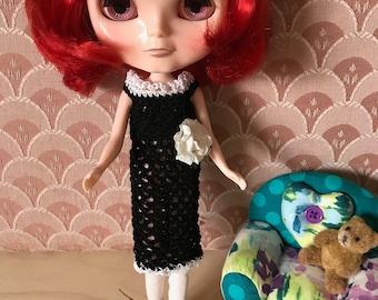 Blythe dress-Black & White