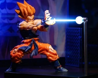 Son Goku Kamehameha led-nachtlampje – Super Saiyan Anime-bureaulamp aanraaksensor