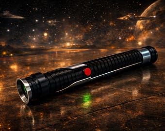Qui-Gon Jinn Inspired Lightsaber – 3D Printed Jedi Saber Prop