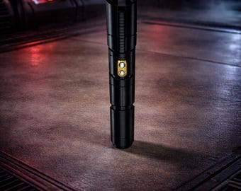 Qimir Inspired Lightsaber Hilt – 3D Printed Sci-Fi Prop Replica – The Acolyte Cosplay Collectible – Display Piece