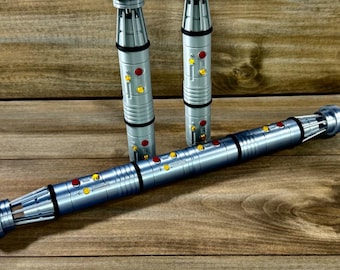 Darth Maul Inspired Double Blade Saber – 3D Printed Cosplay Prop Replica