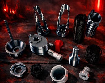 Count Dooku Inspired Curved Lightsaber – 3D Printed Sith Prop Replica