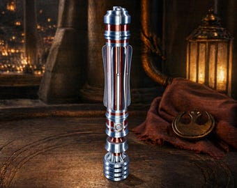Princess Lightsaber Hilt Replica | Metallic Copper 3D Printed Prop Cosplay