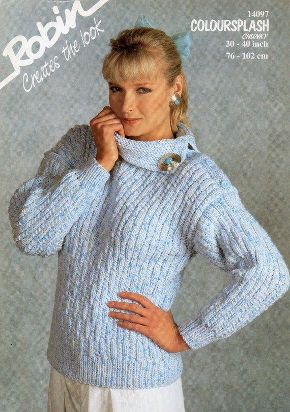 Stricken SchÃ¶ne Warme Damen Pullover Strickanleitung Damen