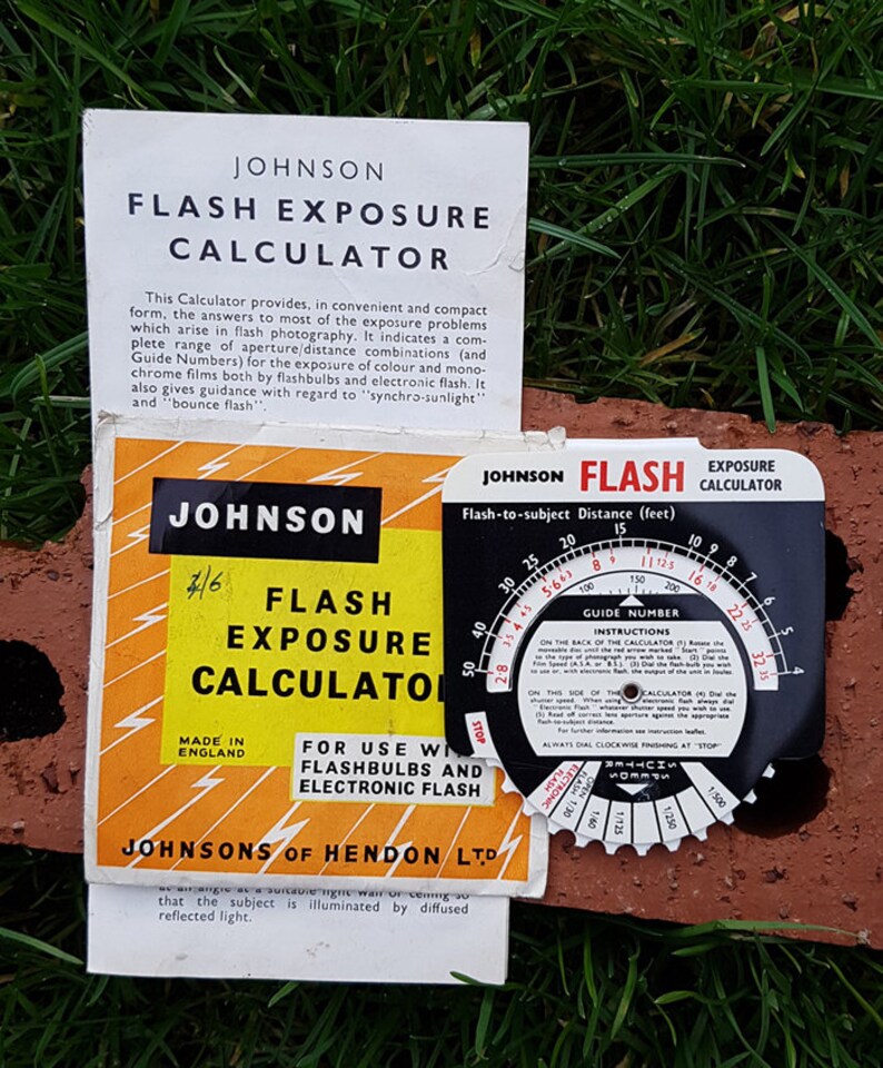 Flash Exposure Chart