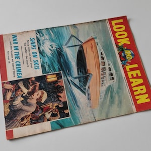 Vintage Look and Learn Magazine – 25th May 1963 – Issue No. 71 – Retro Educational British Weekly