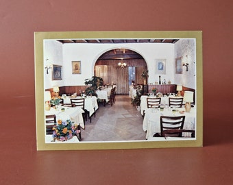 Vintage Postcard - Ristorante La Pen Tola Di Gino Merlini Roma Piazza Firence 20 ITALY Unused Unposted Postcard