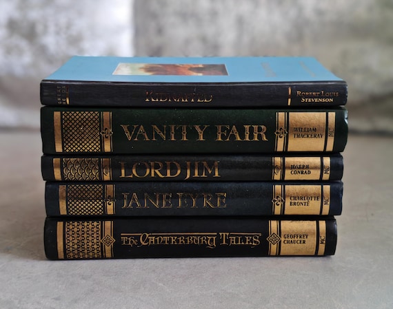 【4冊セット】Classic Novels 洋書 Classic Novels Collection - Gold Embossed Hardcover Editions