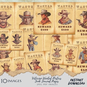 Póster de búsqueda de diseño occidental, páginas de revistas basura en formato de imagen JPEG y PSD, papel antiguo, recompensas de indios, tamaño carta de EE. UU.