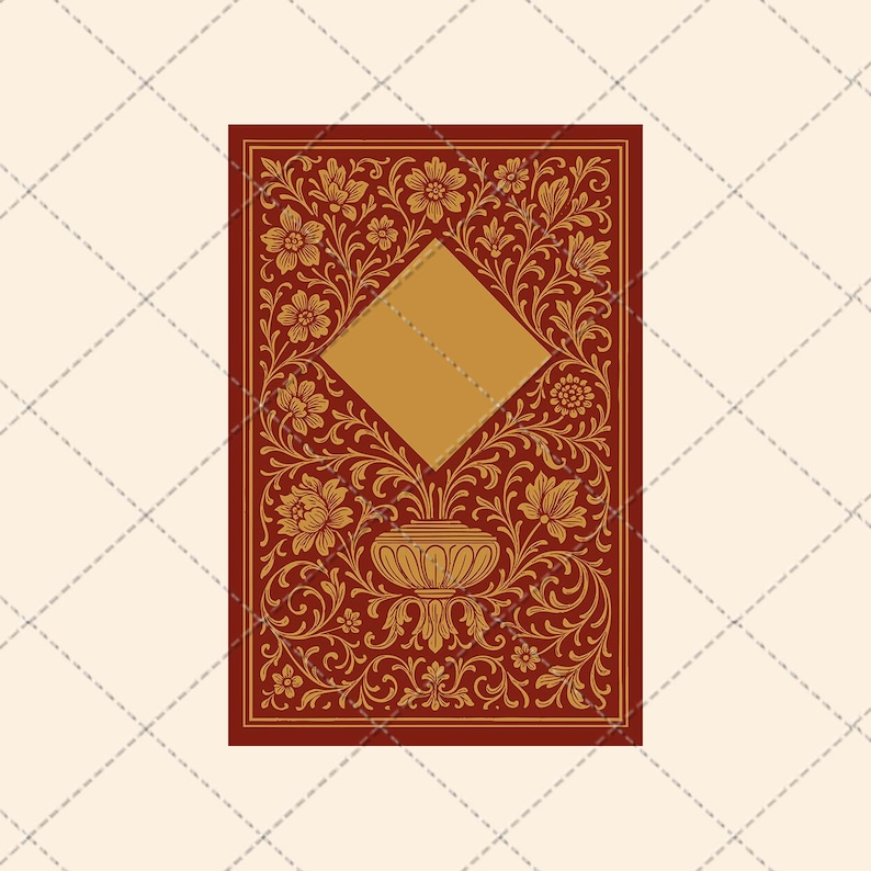Antique Book Cover Design Bundle – Digital Download | 10 Vintage ...