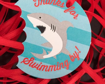 Digital File Shark Favor Tags