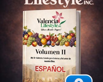 Dieta de la Dra. Valencia, Volumen 2 (PDF) / Plan de Pérdida de Peso y Nutrición / Descarga Digital de Libro Electrónico de Bienestar