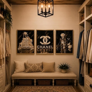 Dior Gucci Chanel Poster Set - Etsy Canada