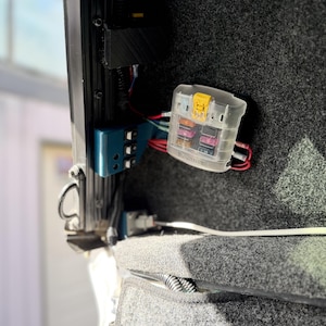 Blue Seas Fuse Block Mount for 12th Gen F150 w/ ARE Z series Canopy