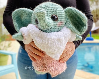 PATTERN PDF Baby Elephant Amigurumi Crochet Doll Crochet doll Pattern