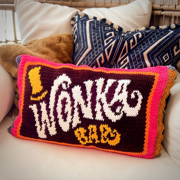 PATTERN PDF Giant Wonka Bar Crochet Pattern