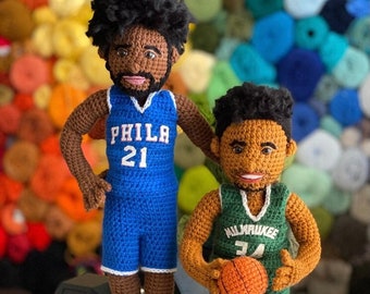 PATTERN PDF Basketball Player Crochet Amigurumi Doll Pattern