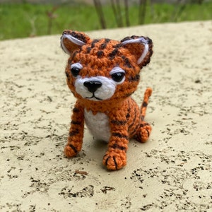 PATTERN PDF Exotic Tiger Man Joe Crochet Amigurumi Crochet Doll Pattern image 4