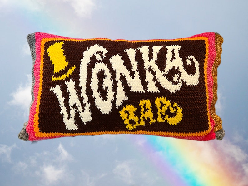 PATTERN PDF Giant Wonka Bar Crochet Pattern image 2