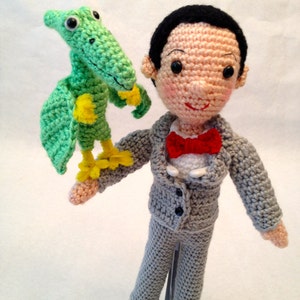 PATTERN PDFs Pee-wee and Friends Pee-wee's Playhouse Crochet doll dolls Amigurumi Crochet Doll Pattern Set 5 patterns image 5