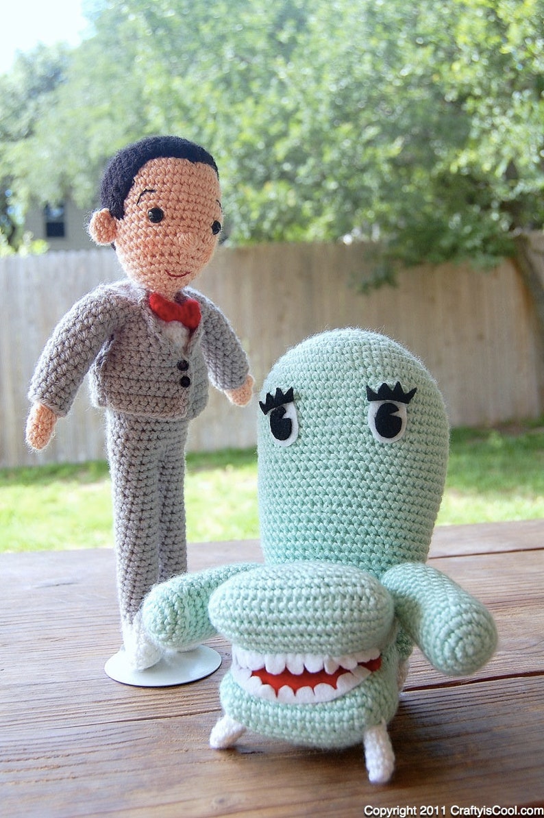 Pee-wee and Chairry CHAIRity Bundle Amigurumi Patterns image 1