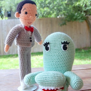 PATTERN PDFs Pee-wee and Friends Pee-wee's Playhouse Crochet doll dolls Amigurumi Crochet Doll Pattern Set 5 patterns image 2