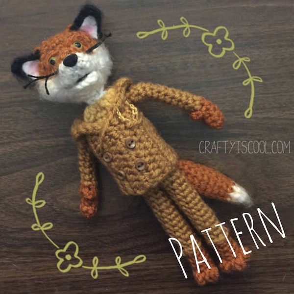 MUSTER PDF Mr. Fox amigurumi MUSTER Fantastische Häkelanleitung