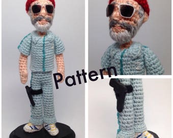 PATTERN PDF Marine Biologist Amigurumi Crochet doll Pattern