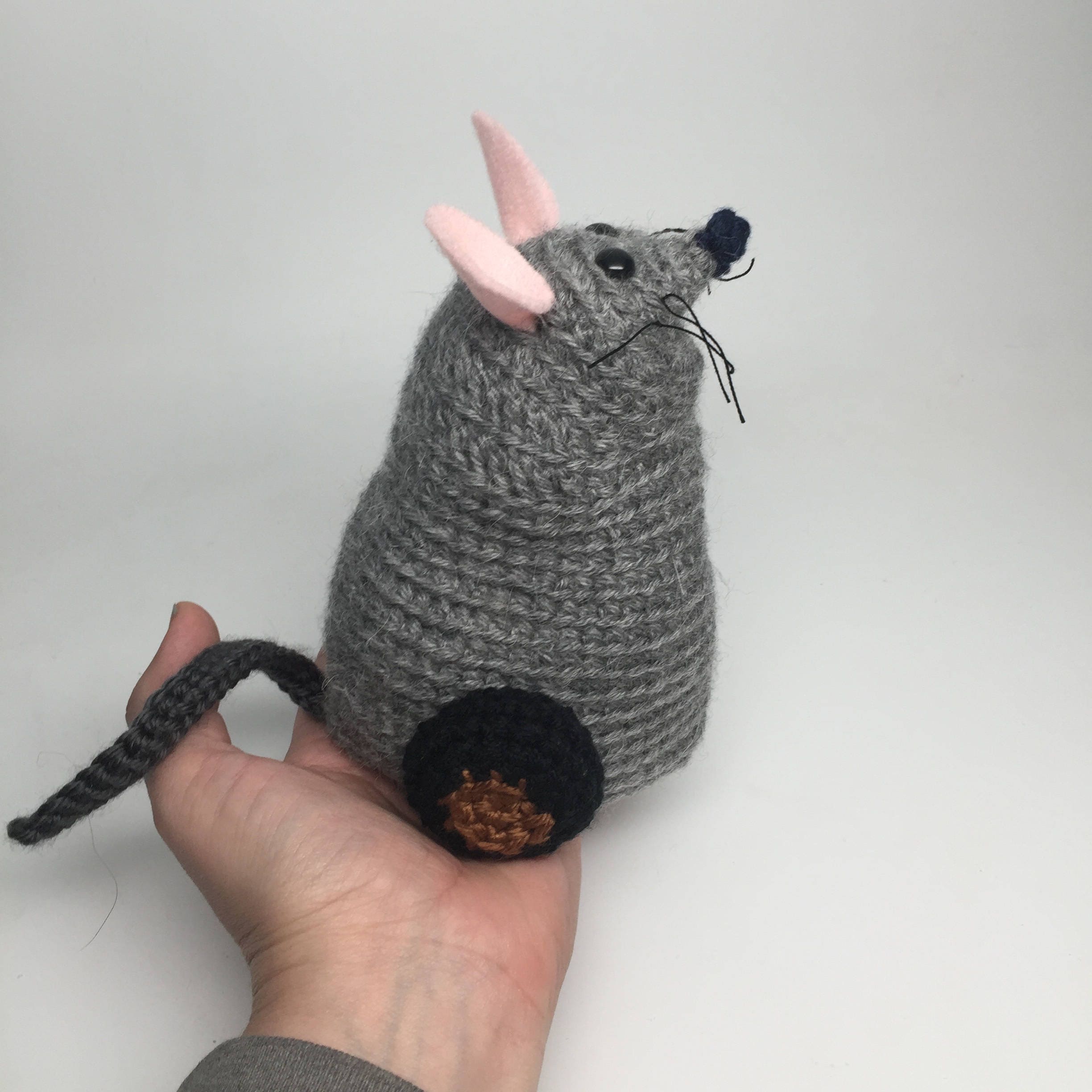 PATTERN PDF Cat Toy Mouse Crochet Doll PATTERN Christmas Toy Etsy