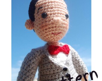 PATTERN PDF Pee-wee Herman Crochet doll Amigurumi Crochet Doll Pattern