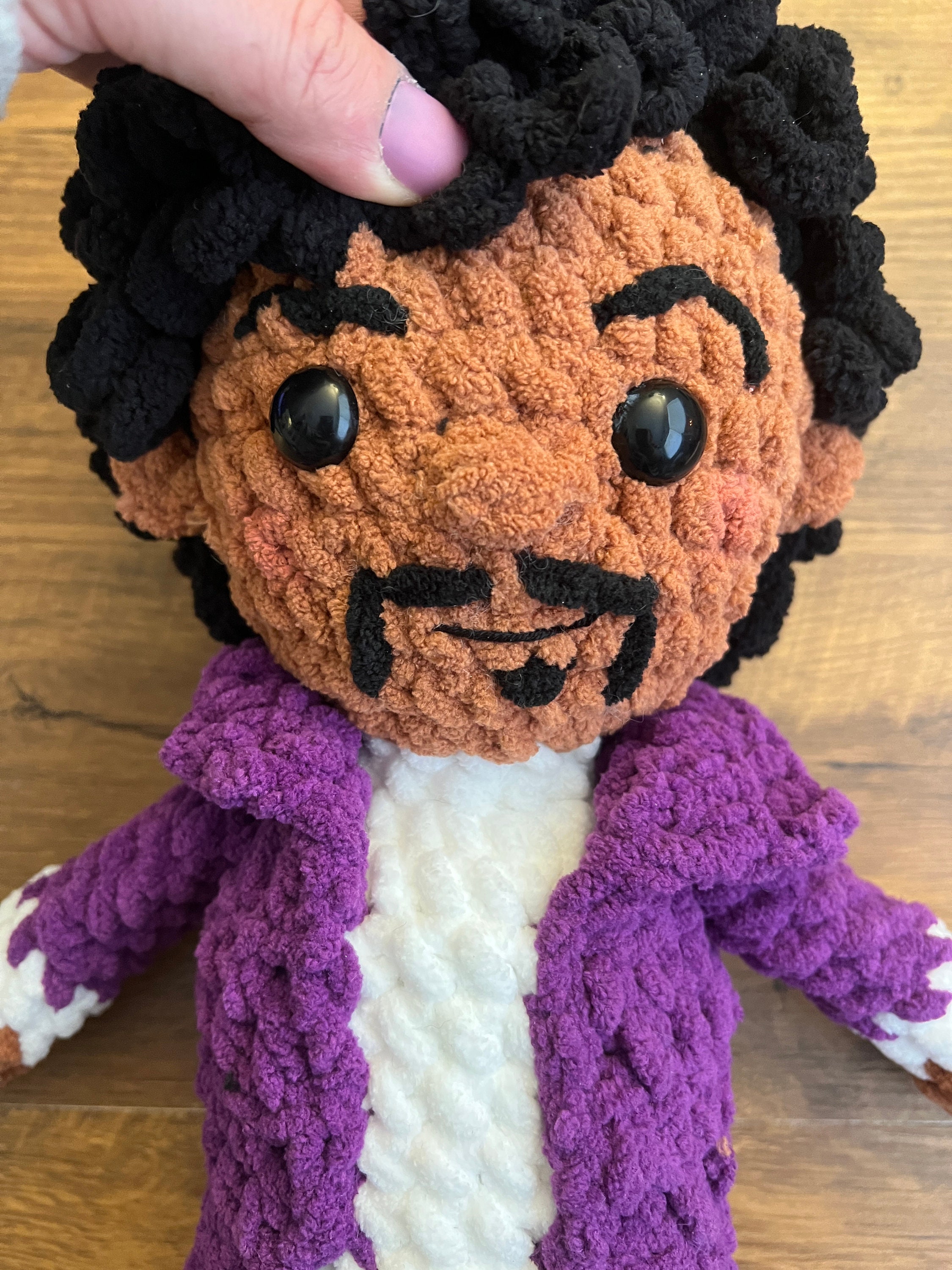 Emotional Support Prince Knitted Emotion Dolls, Cute Crochet