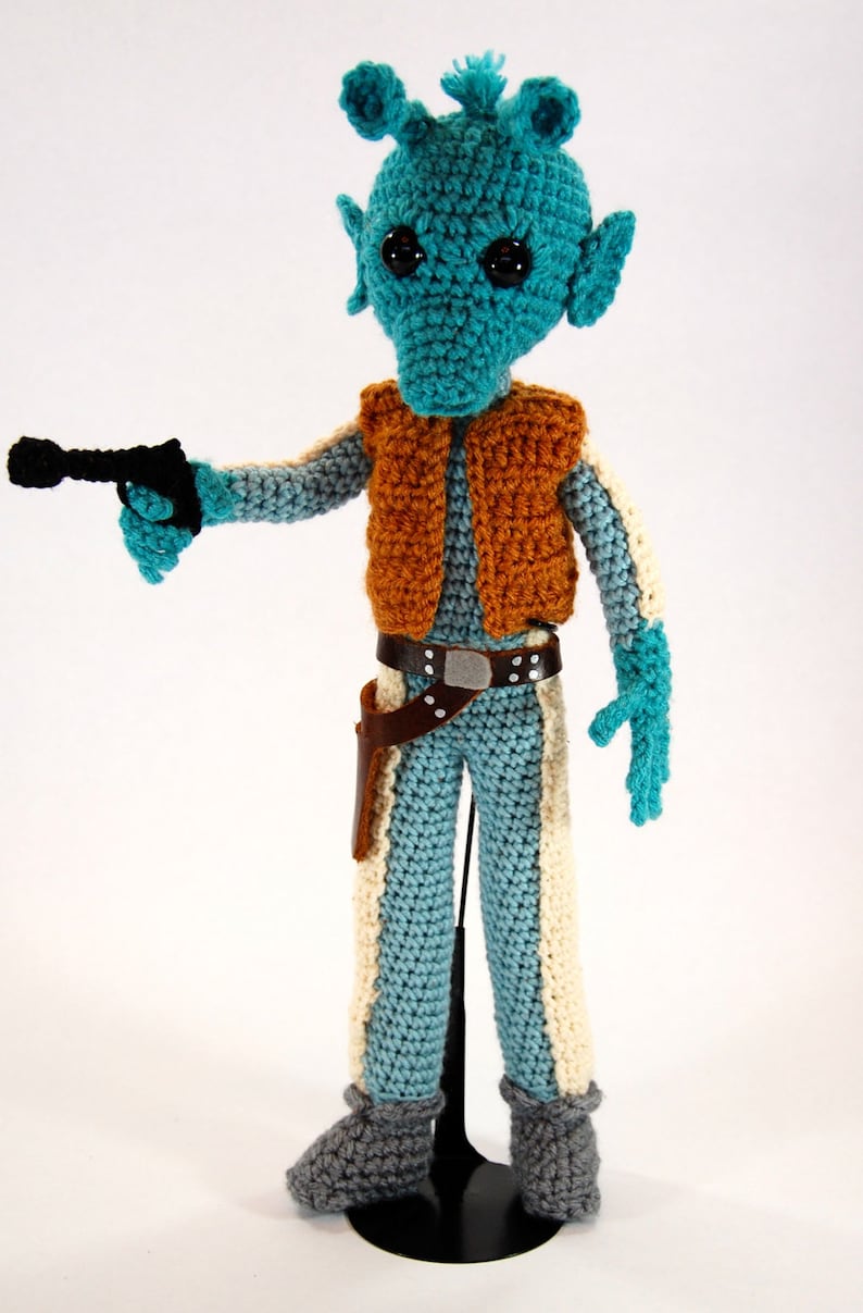 PDF Star Hunter Amigurumi Monster Crochet doll Pattern zdjęcie 2