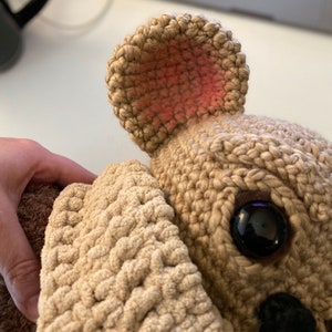 PATTERN PDF Customizable Bear Cub Amigurumi Crochet Doll Crochet doll Pattern image 6